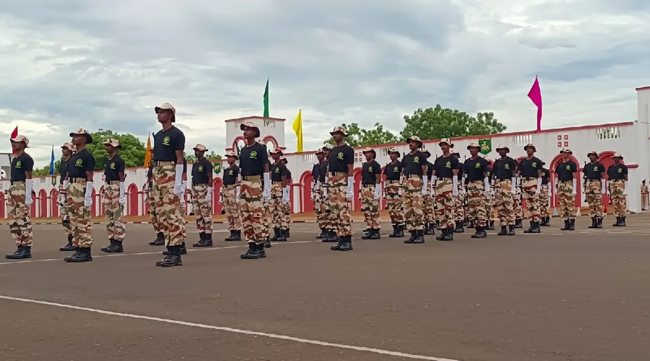 Sivaganga 1084 candidates pass out Indo Tibetan Border Police ITBP training centre Tamil News 