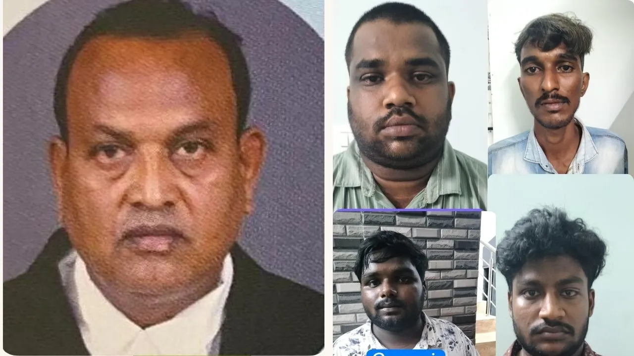 4 people have been arrested in 12 hours in the lawyers murder case