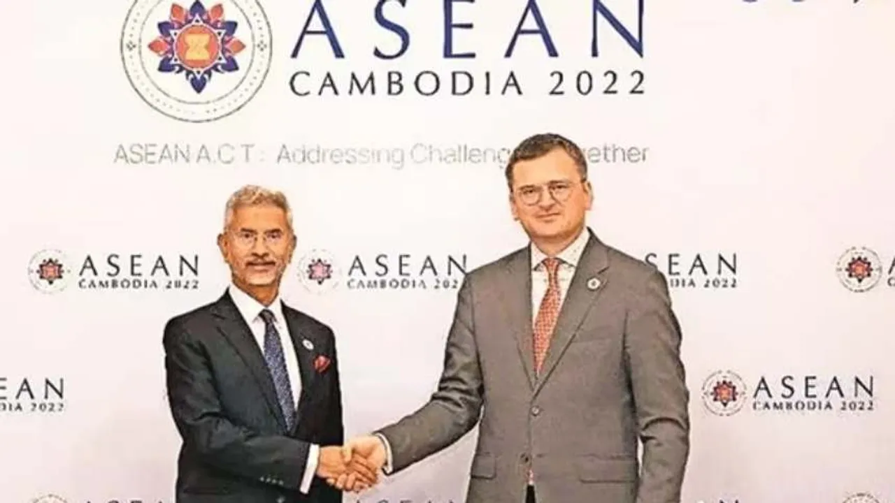jaishankar and Ukranian FM