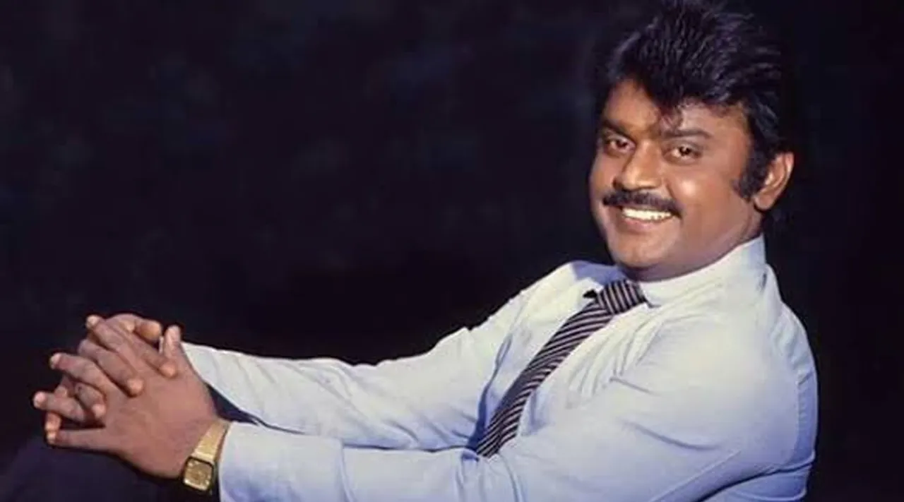 Vijayakanth Condelance Actress.jpg
