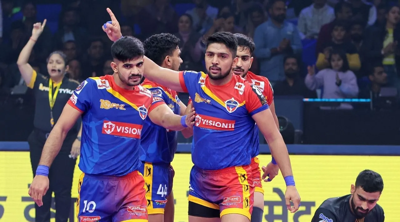 Telugu Titans vs U Mumba and UP Yoddhas vs Dabang Delhi PKL Season 10 match updates in tamil 