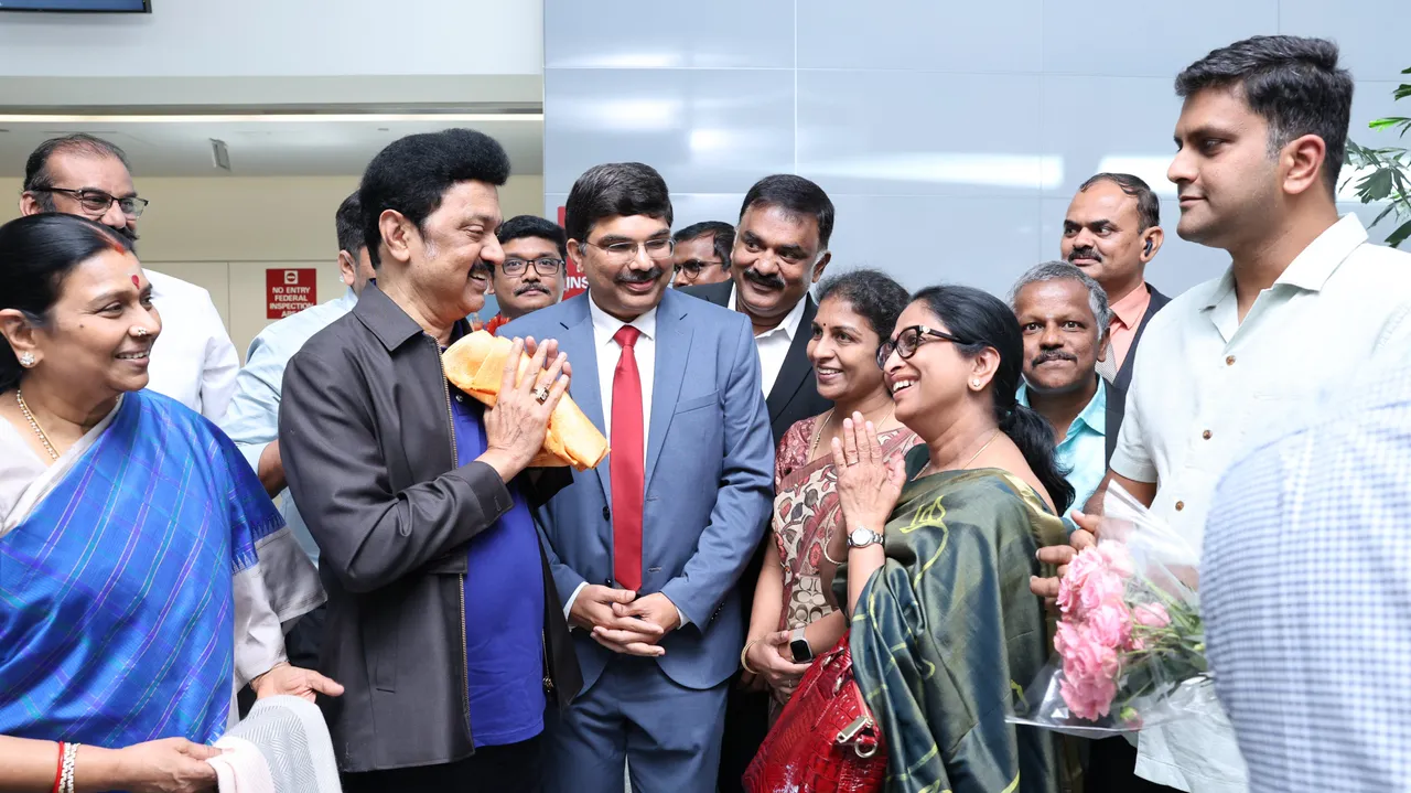 cm mk stalin usa visit 
