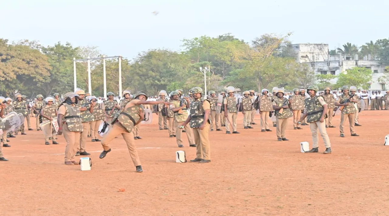 Trichy police training