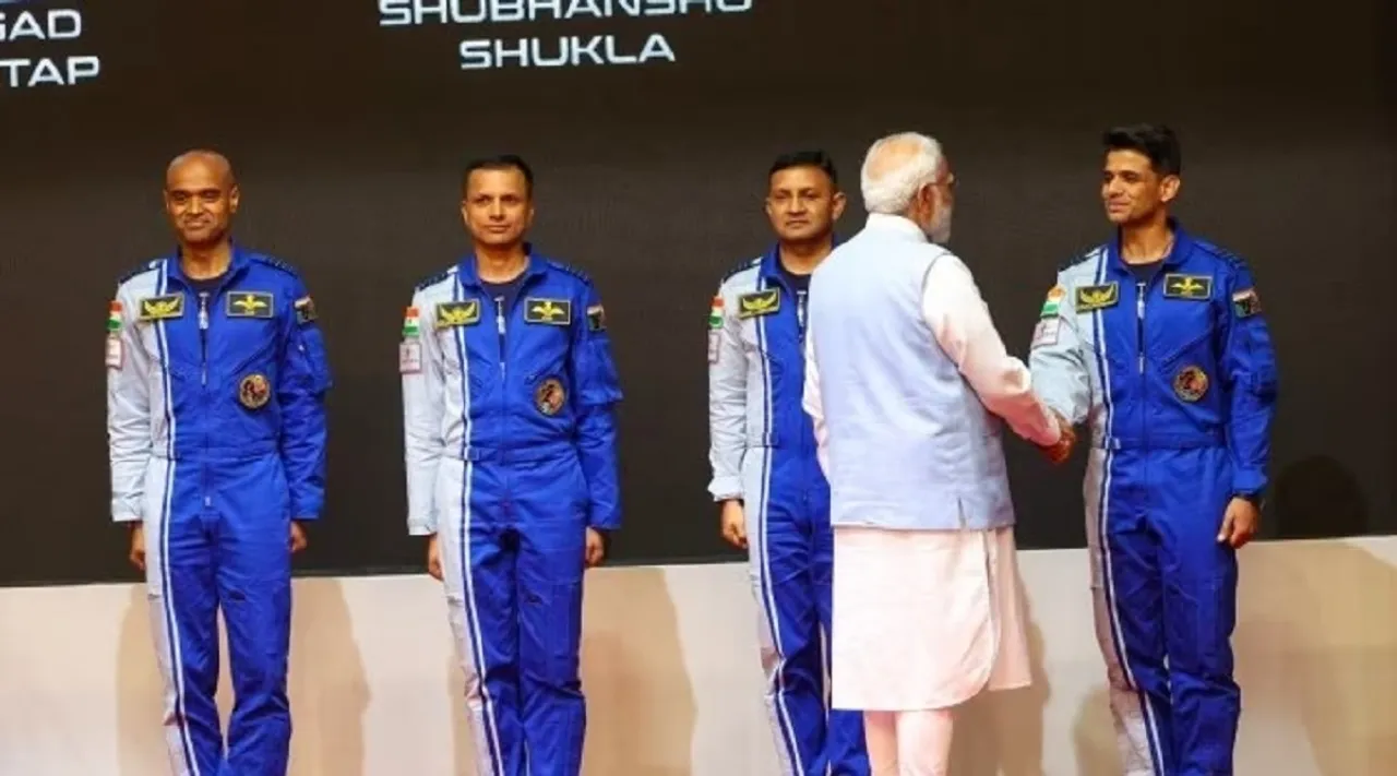gaganyaan astronauts