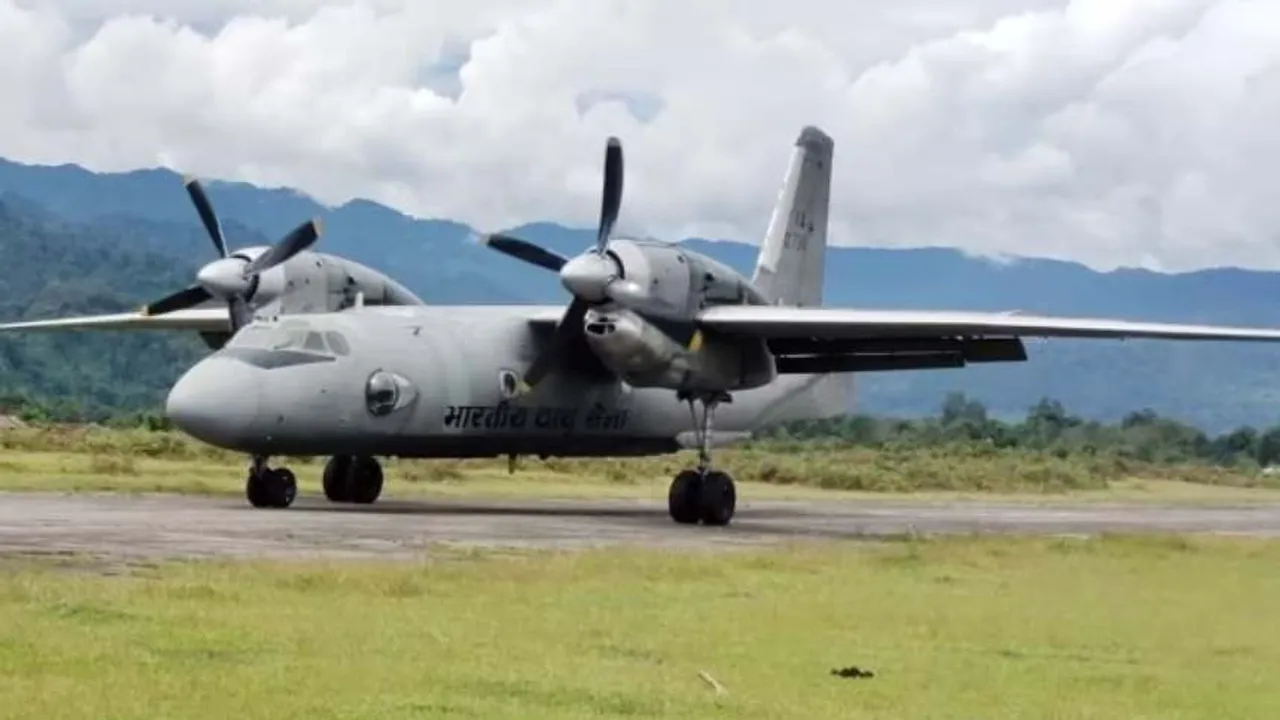 an 32 aircraft debris