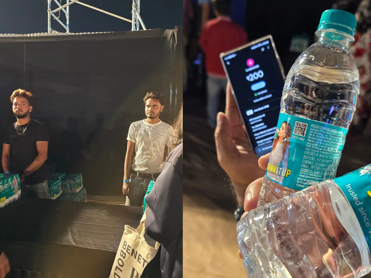 How is Zomato allowed to sell Rs 10 water bottles for Rs 100' asks the man in a viral post