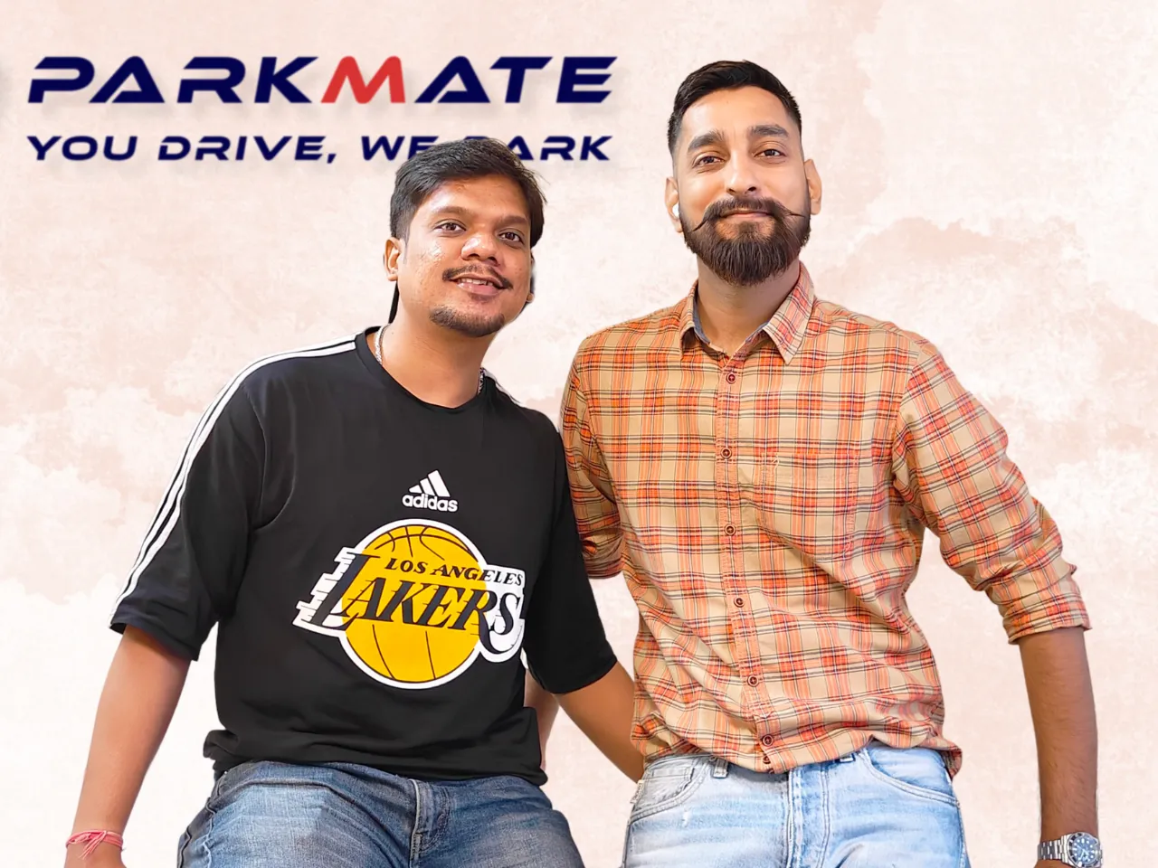 ParkMate co-founders Abhimanyu Singh and Dhananjaya Bharadwaj