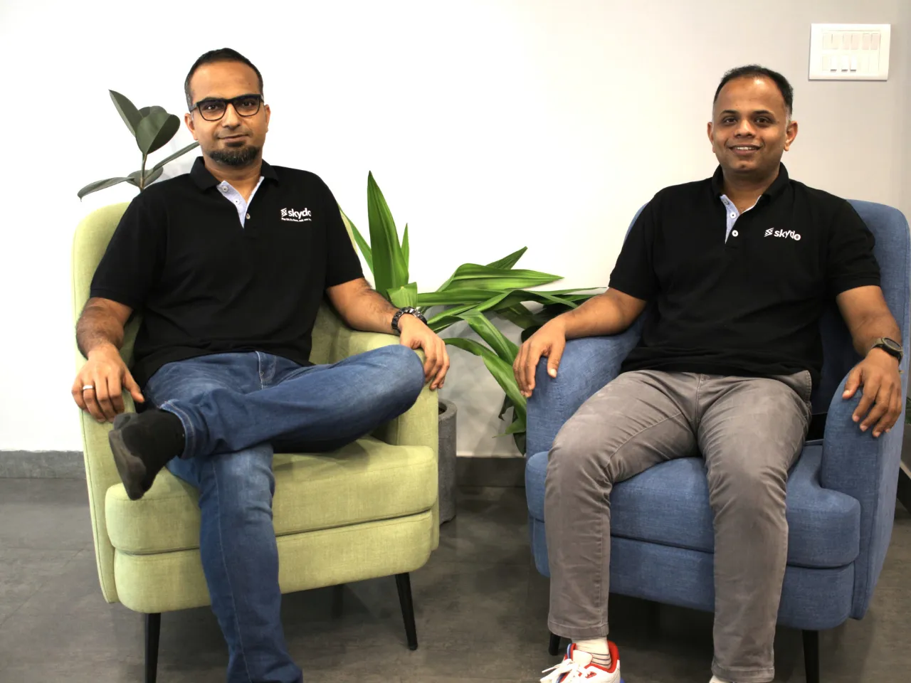 Skydo founders Movin Jain and Srivatsan Sridhar