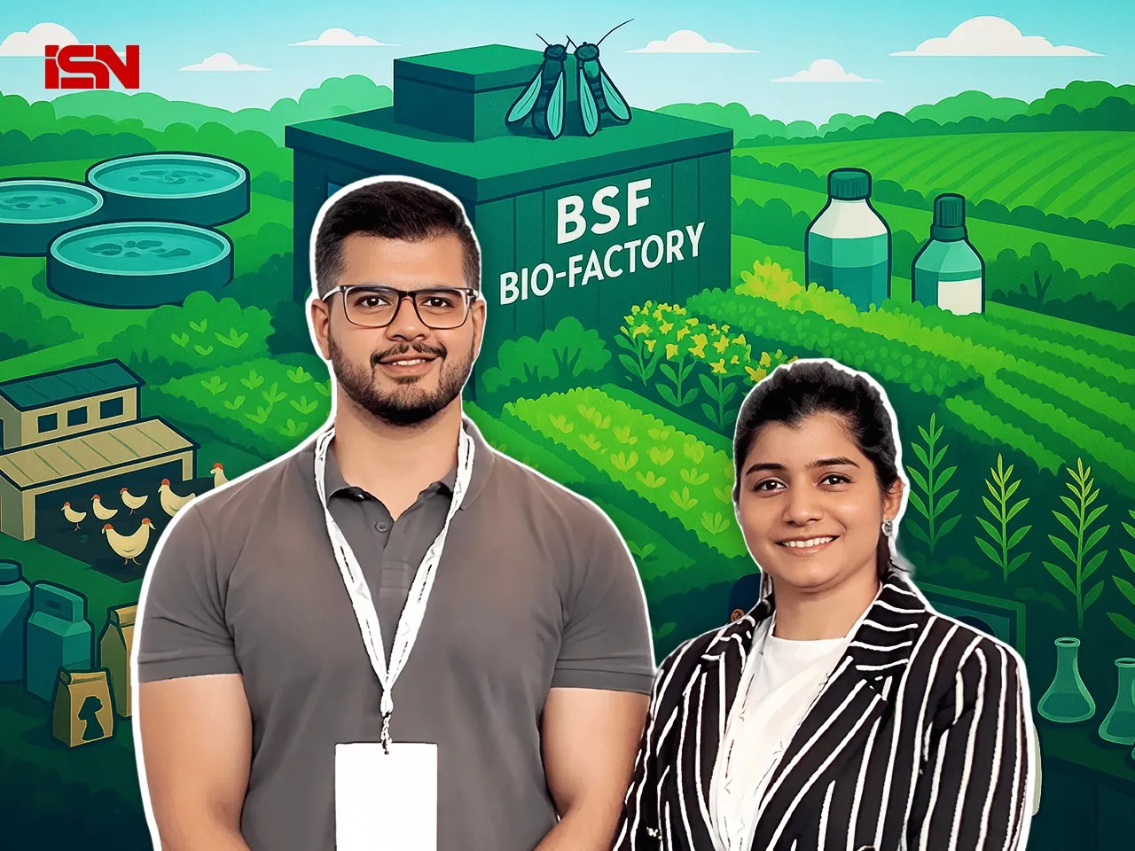 Siddharth Sharma and Shivali Sugand, Cofounders, GreenGrahi