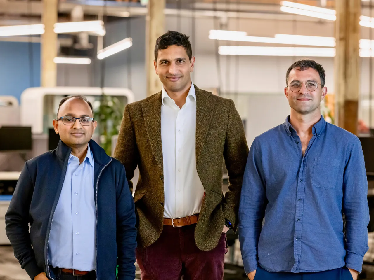 Ashish Agrawal, (Co-founder and CTO), Omar Haroun (Co-founder and CEO ) David V. (Co-founder) 