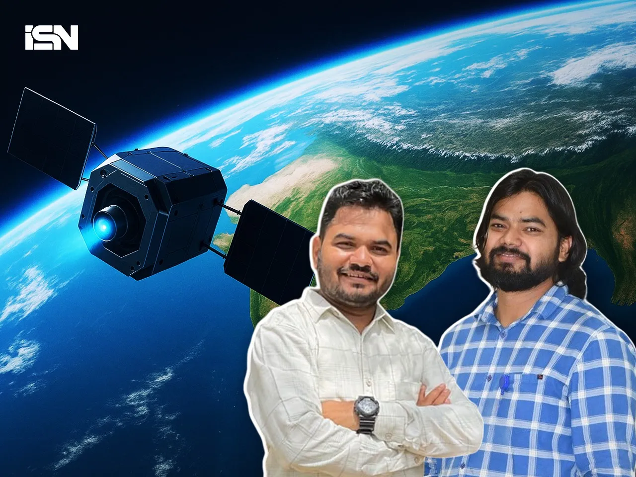 (L-R) Christopher Parmar and Anupam Kumar, Co-founders of Orbitt Space