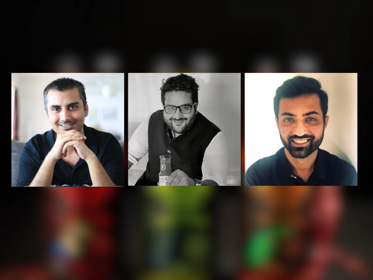 L to R Co-Founders Kshitij Neelakantan, Mikhel Rajani, and Arjun Rastogi