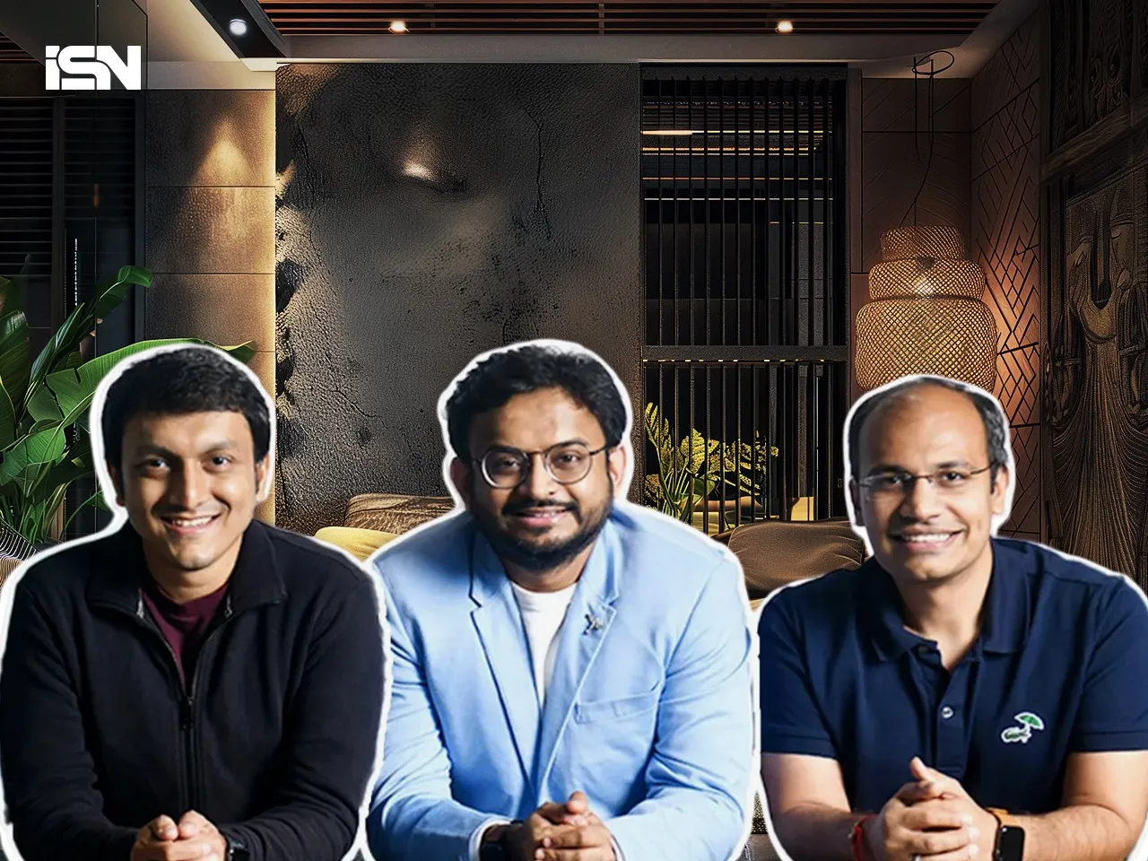 Dharmil Sheth, Dhaval Shah, and Hardik Dedhia, co-founders of PharmEasy