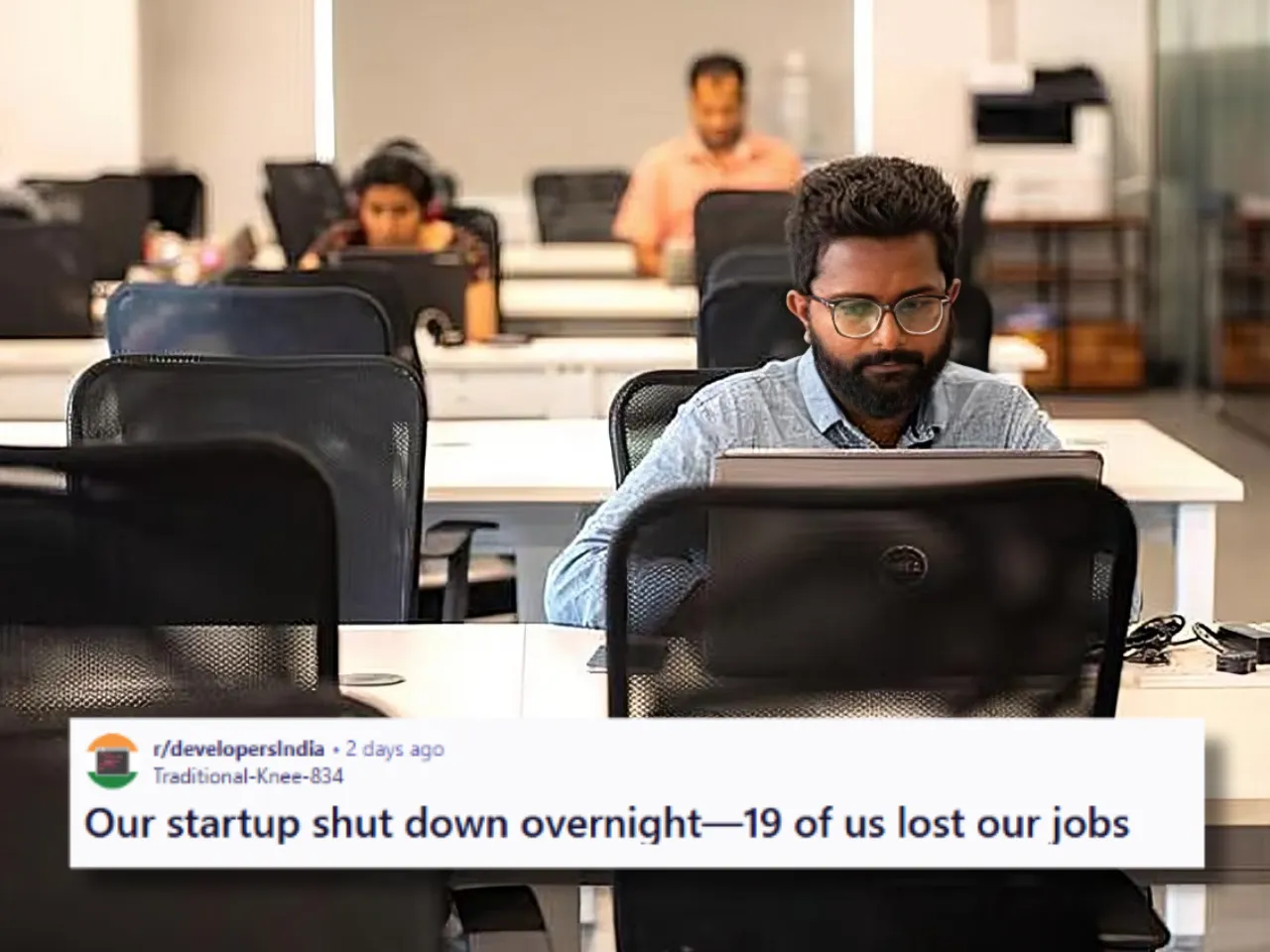 CEO announces shut down of a 4-yr-old Indian startup over video call