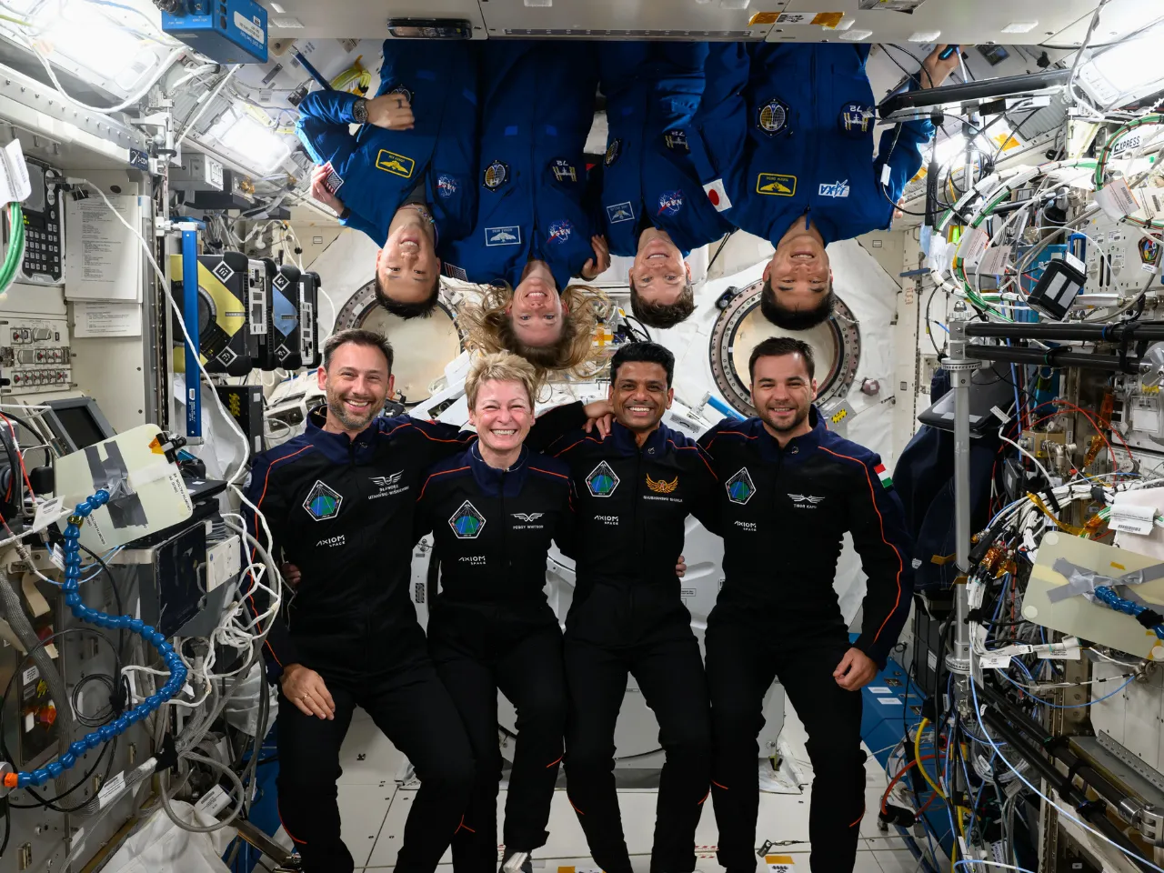 Shubhanshu Shukla axiom space ISS