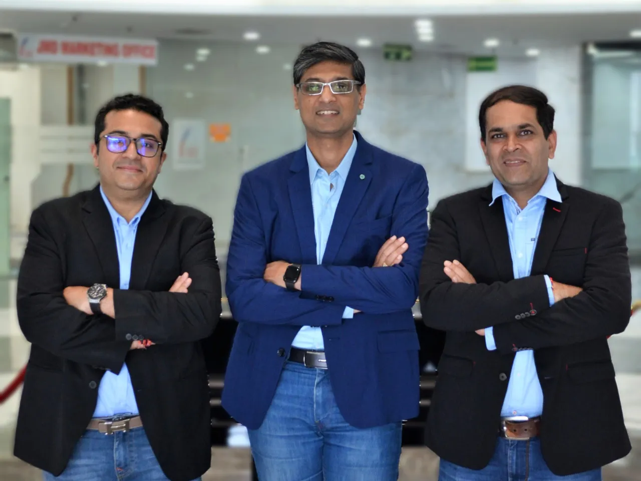 L-R Ankur Mittal, Vinay Bansal, Mitesh Shah ,IPV founders