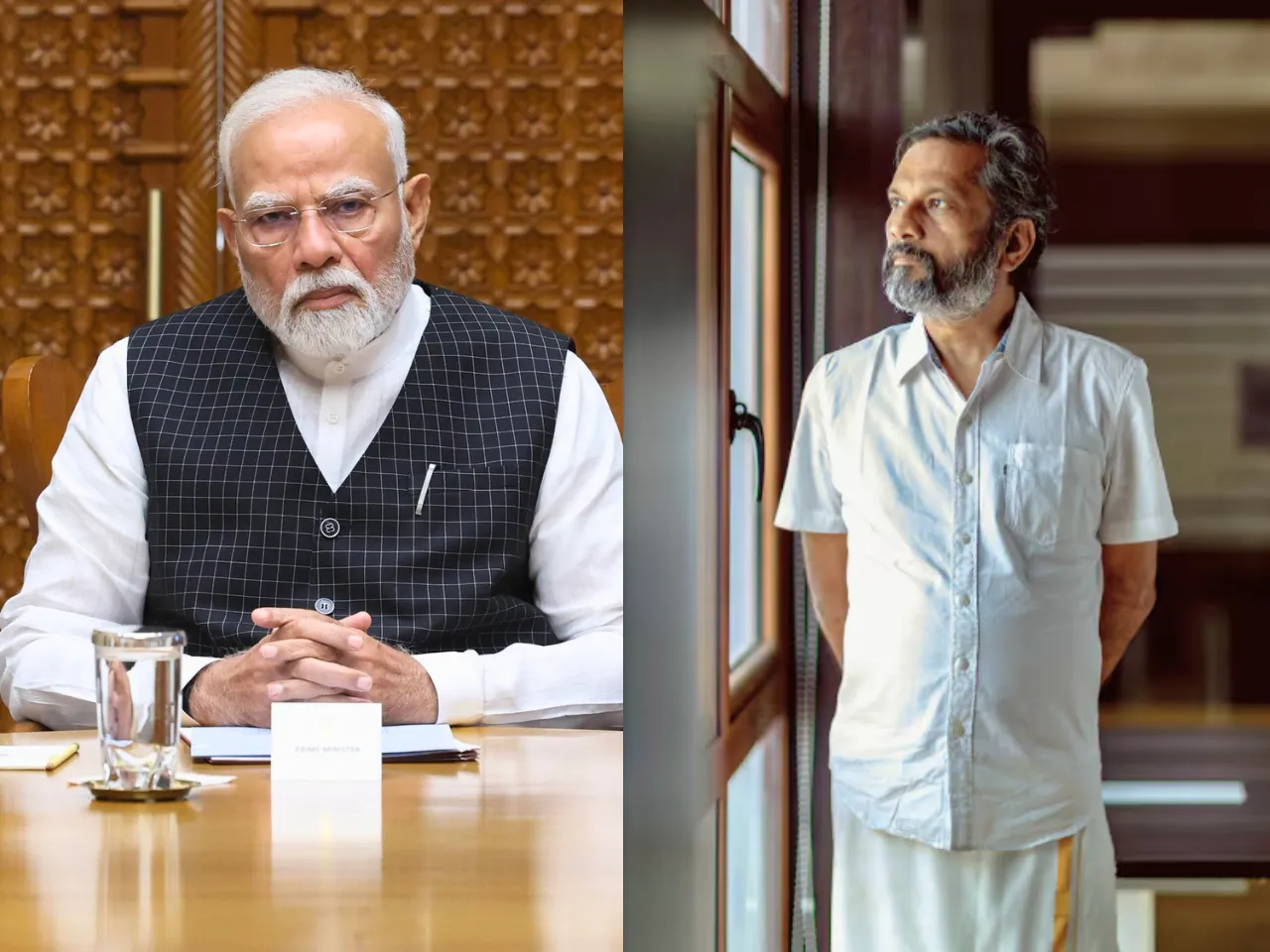 pm modi and zoho founder sridhar vembu