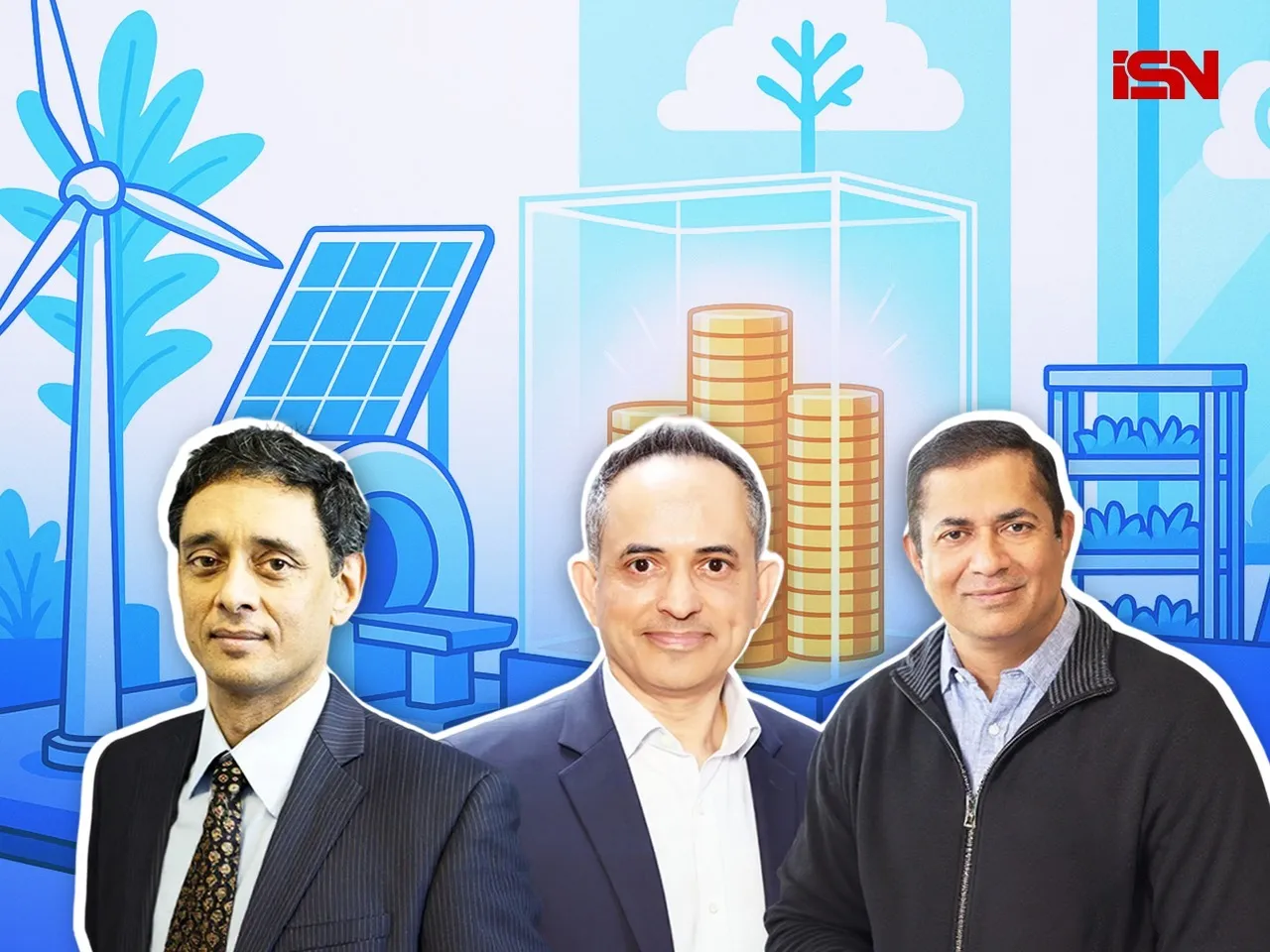 Vasu Guruswamy, Sanjay Kanvinde and Krishna Shivram, Partners, Lavni Ventures