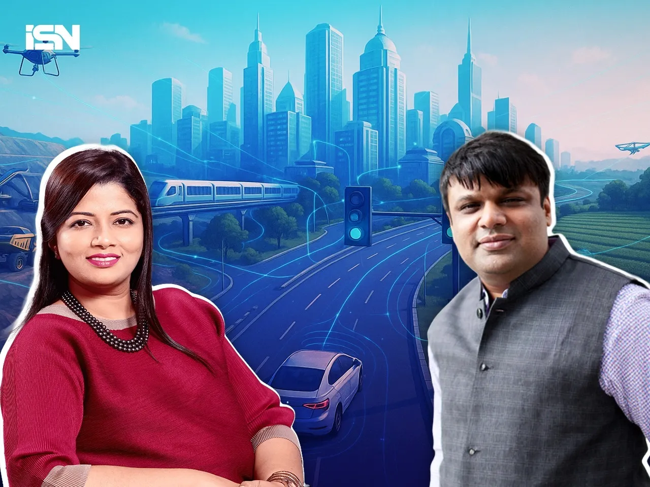 (L-R) Madhu Lunawat, Founder and Managing Director of Wealth Company Asset Management and Aditya Shah, Managing Director, Amnex
