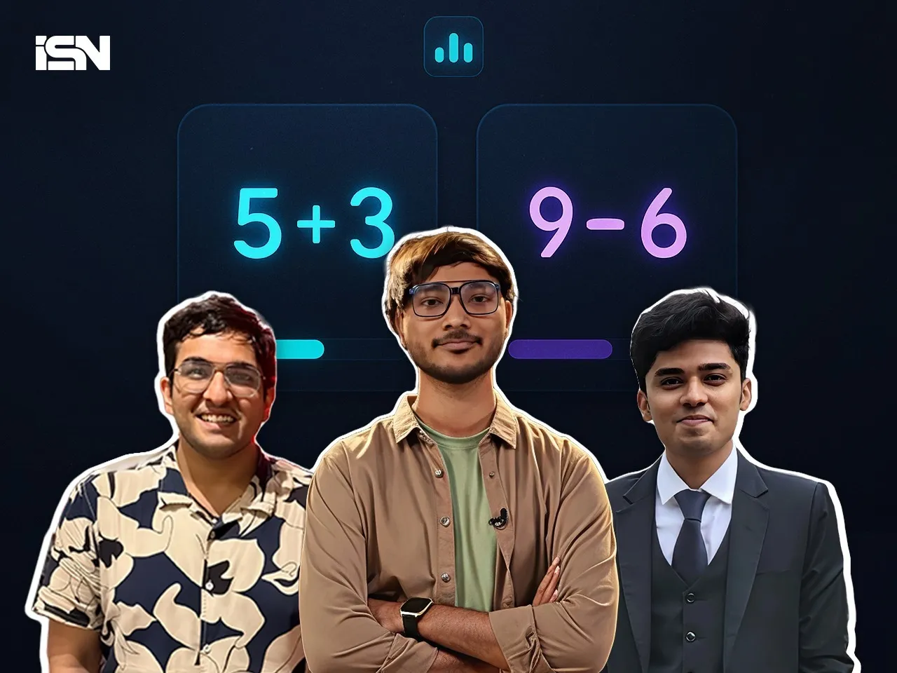 Sudhanshu Bhatia, Mohan Kumar and Sushant Timmapur, Co-founder, Matiks