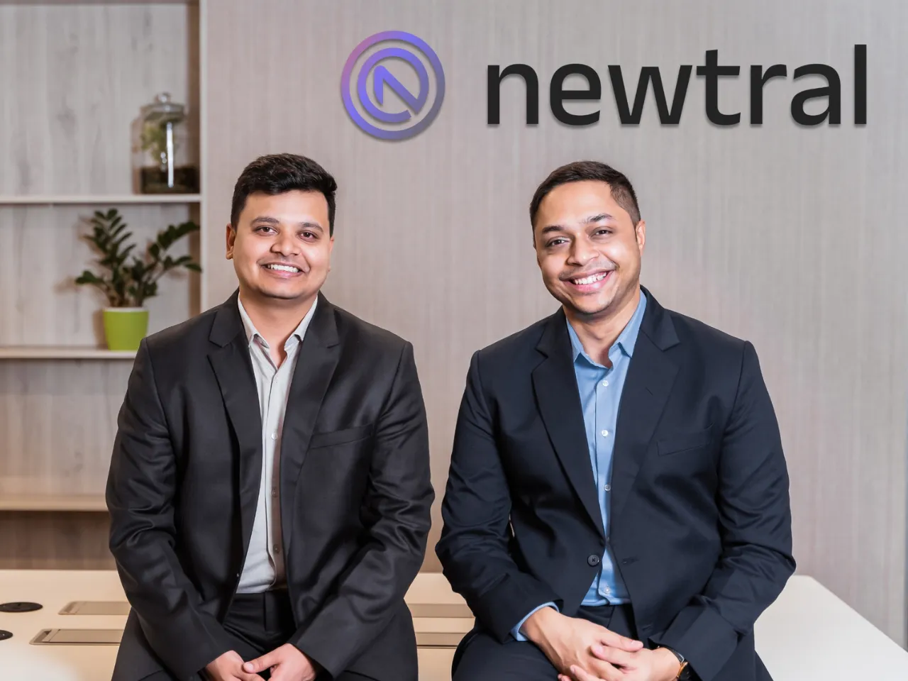 Avi Chudasama and Anuraag Paul, co-founders of Newtral
