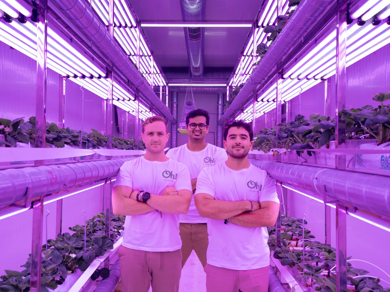 Fragaria Fruits co-founders