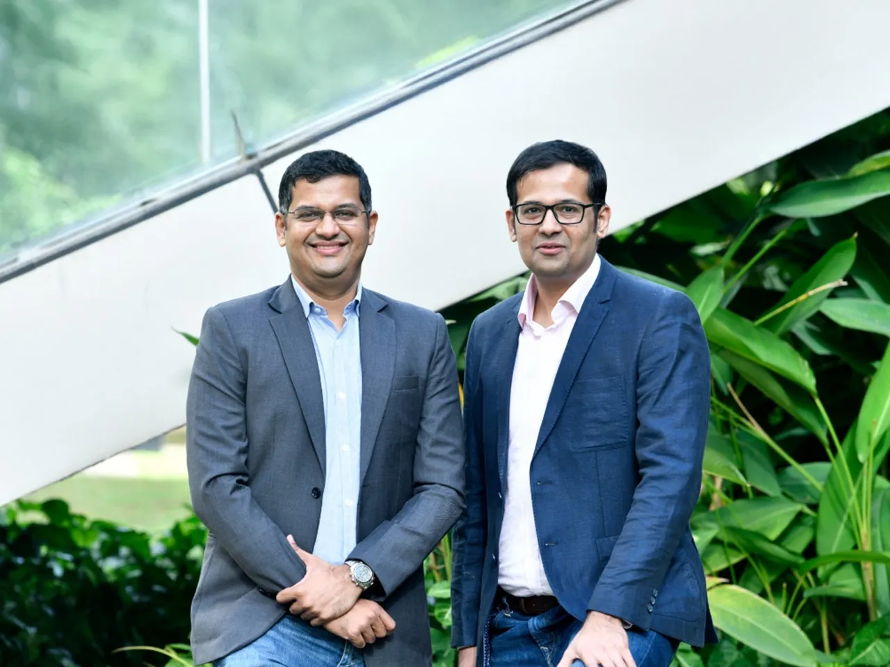 (L-R) Shardul Seth and Sitanshu Seth, Co-founders, AgroStar