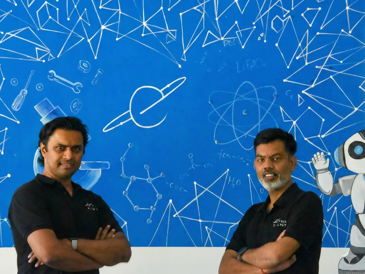 Left to Right _ Apoorv Shaligram (Co-founder & CEO) and Dr. Uttam Kumar Sen (Co-founder & CTO), e-TRNL Energy