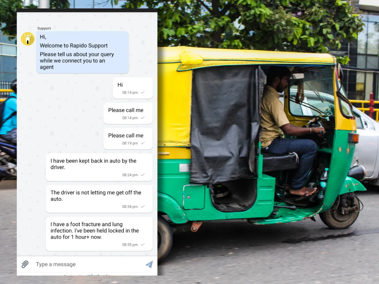 Rapido bengaluru incident