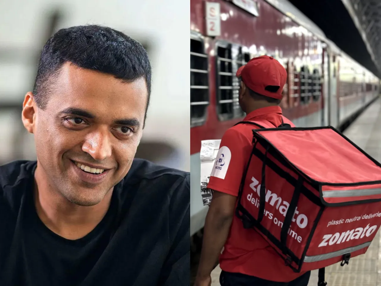 Zomato irctc