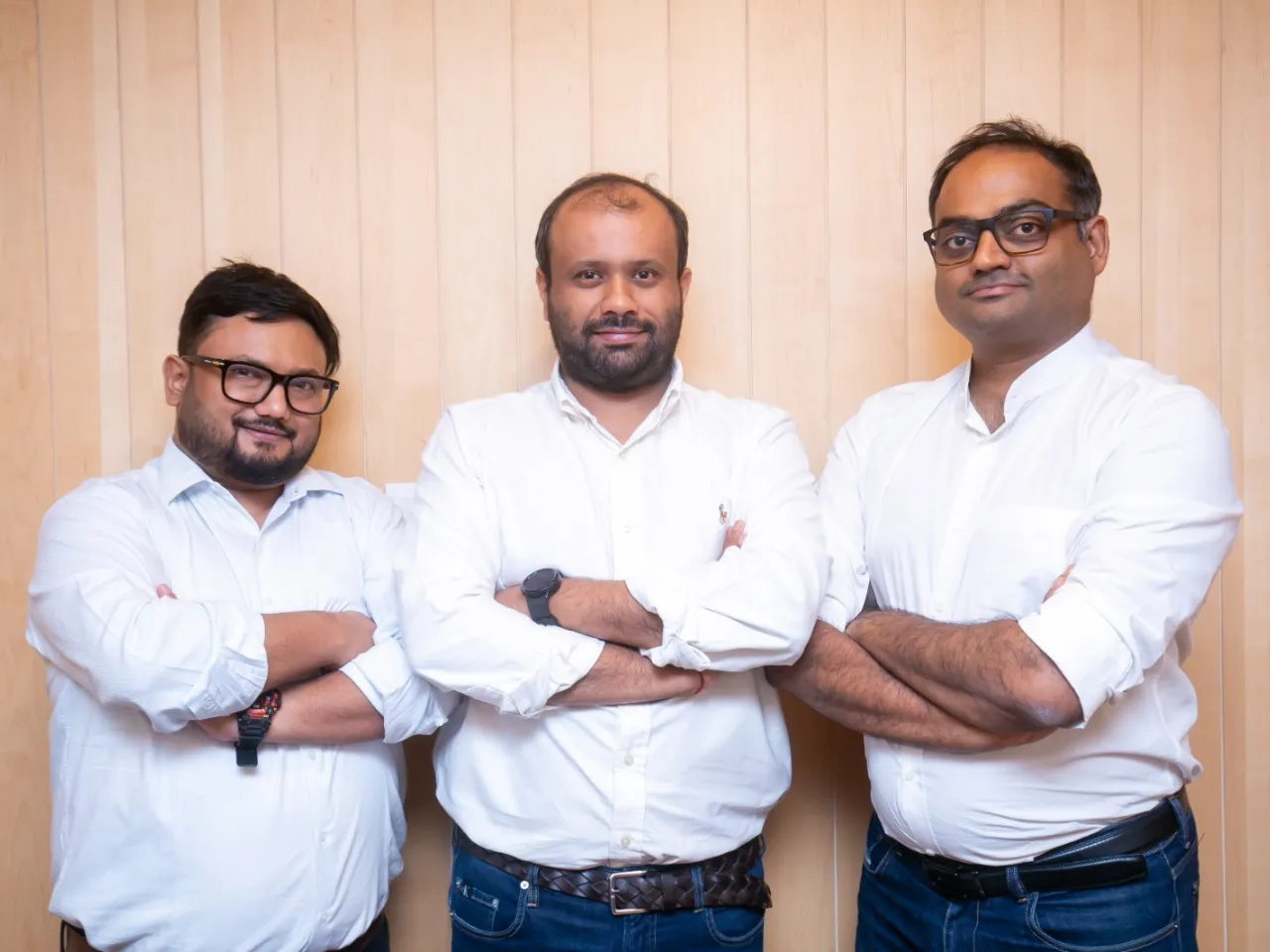(L-R) Ankan Adhikari, CTO, Naman Shah, Founder & CEO, Aakash Shah, Co-Founder NowPurchase