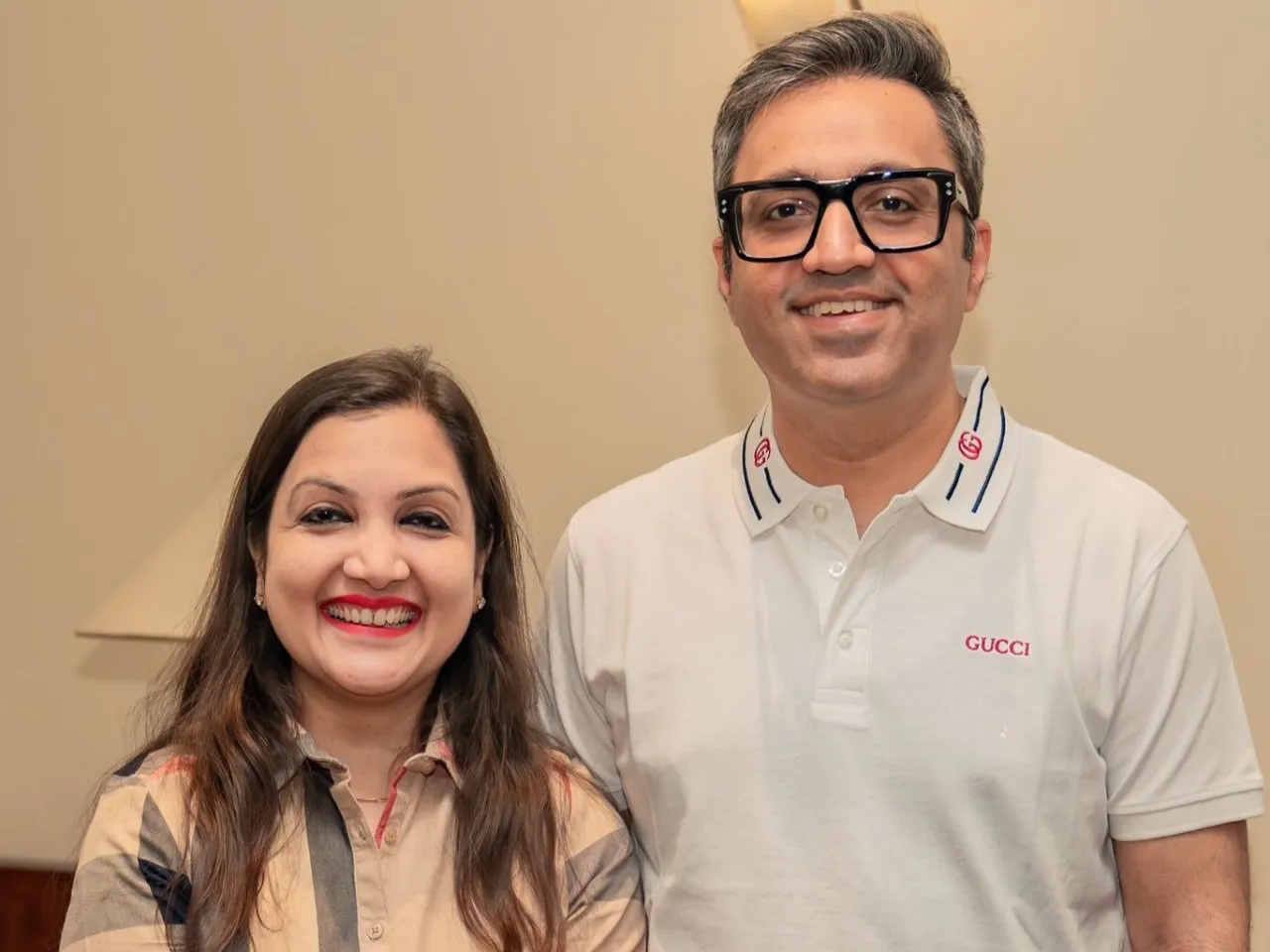 Madhuri Grover and Ashneer Grover