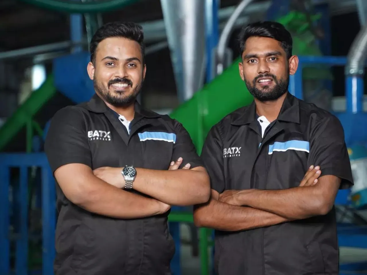Founders of BatX Energies (L-R) Utkarsh Singh and Vikrant Singh, 