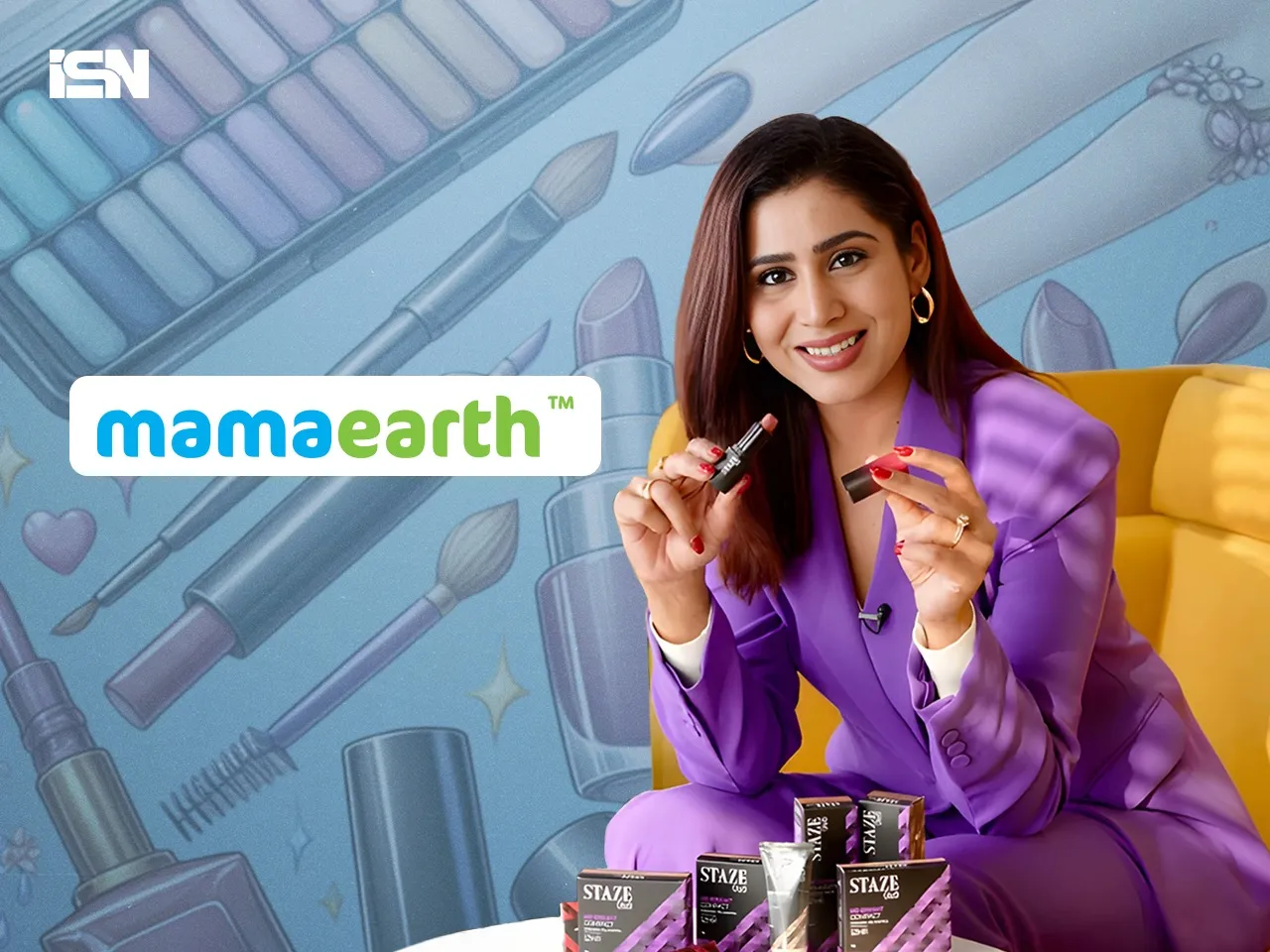 Mamaearth parent launches GenZ focused makeup brand Staze 