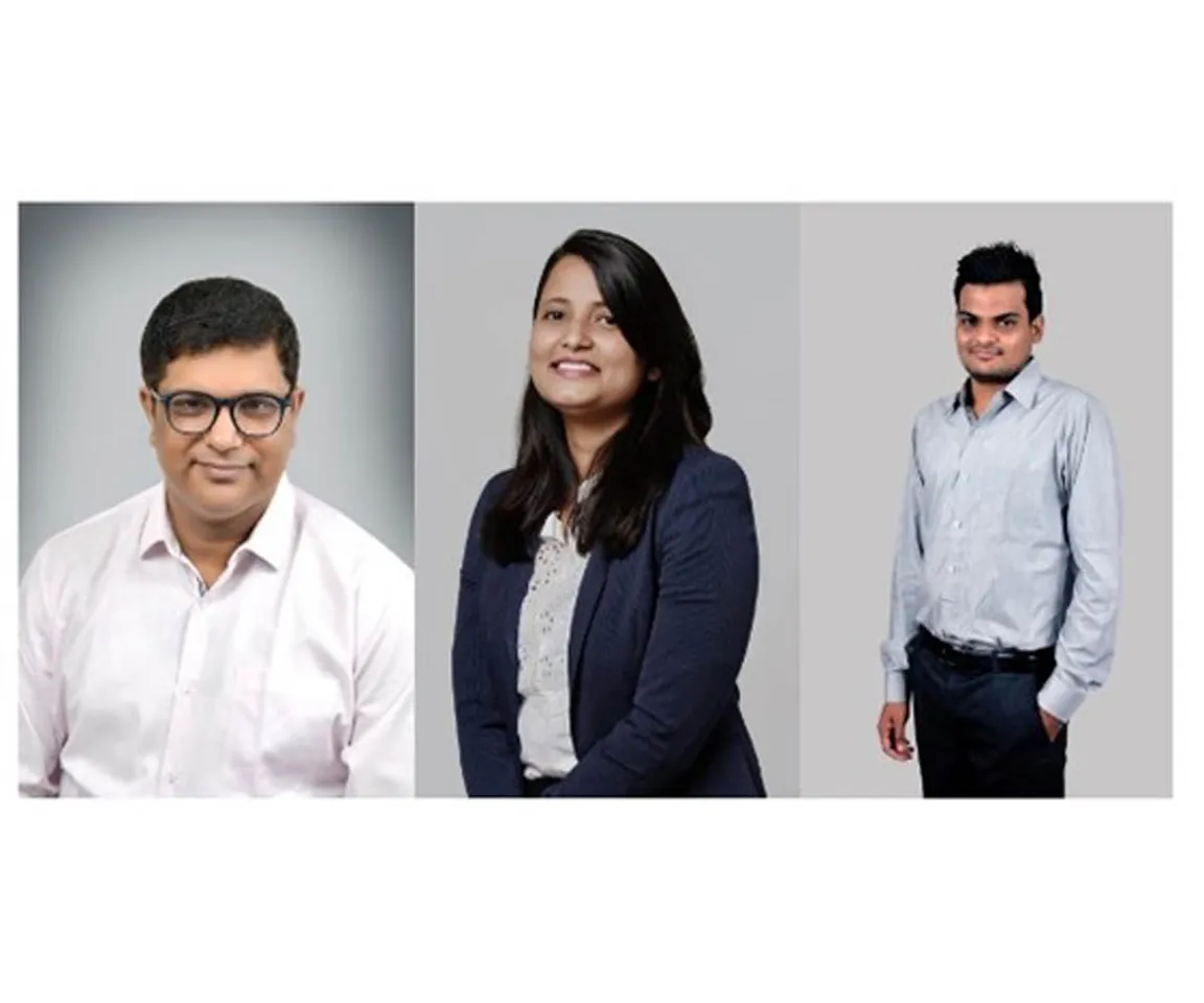 L-R _Rohet Sareen - Head of Business Development,Divyani Singh - Head of Product Development,Anshul Saxena - Chief Technology Officer