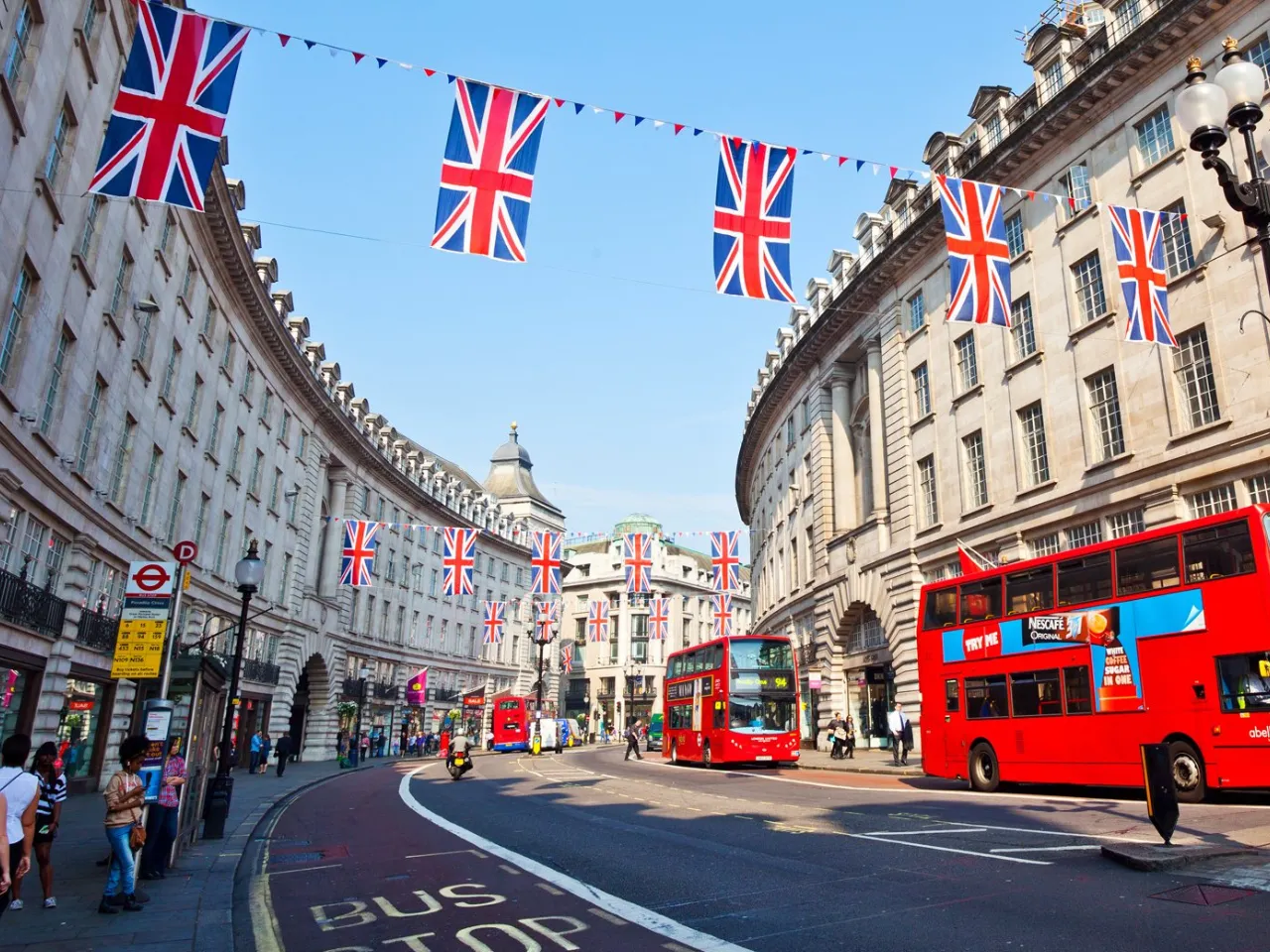 london streets.
