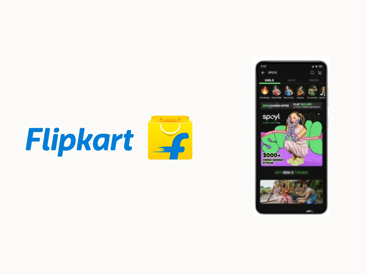 flipkart and spoyl logo