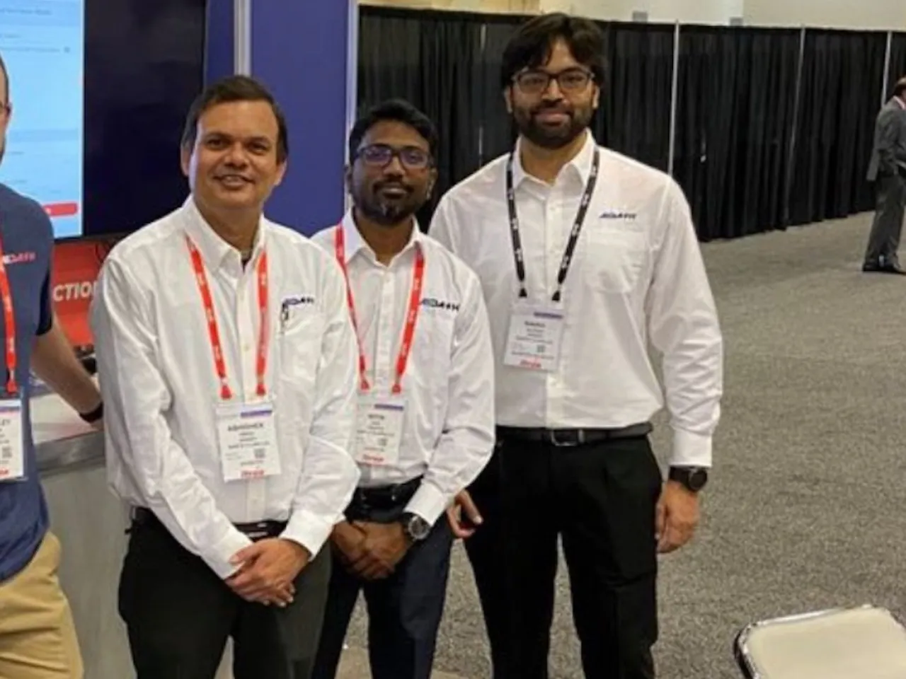 AiDash Co-founders Abhishek Vinod Singh, Nitin Das, and Rahul Saxena