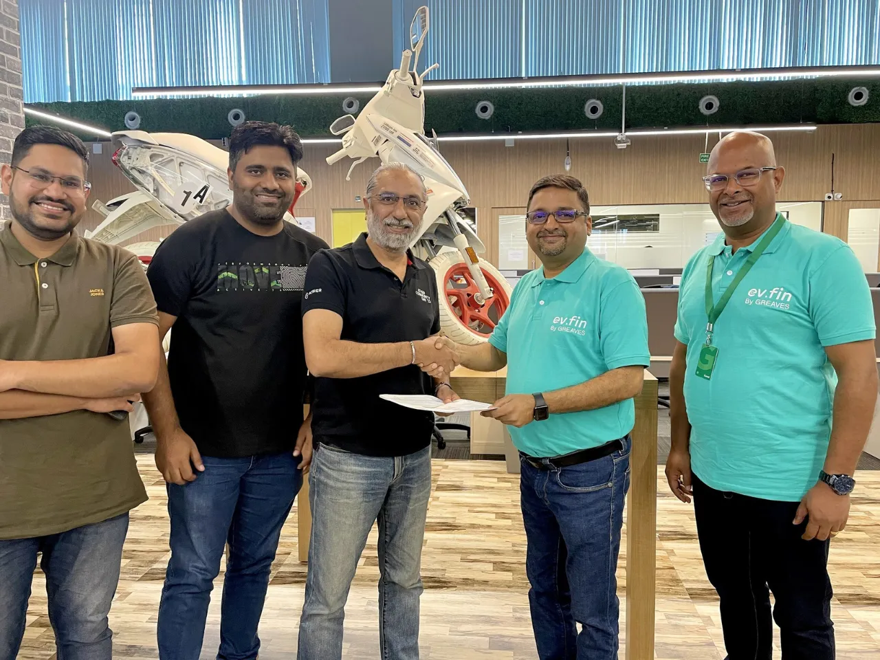 evfin partners with ather energy