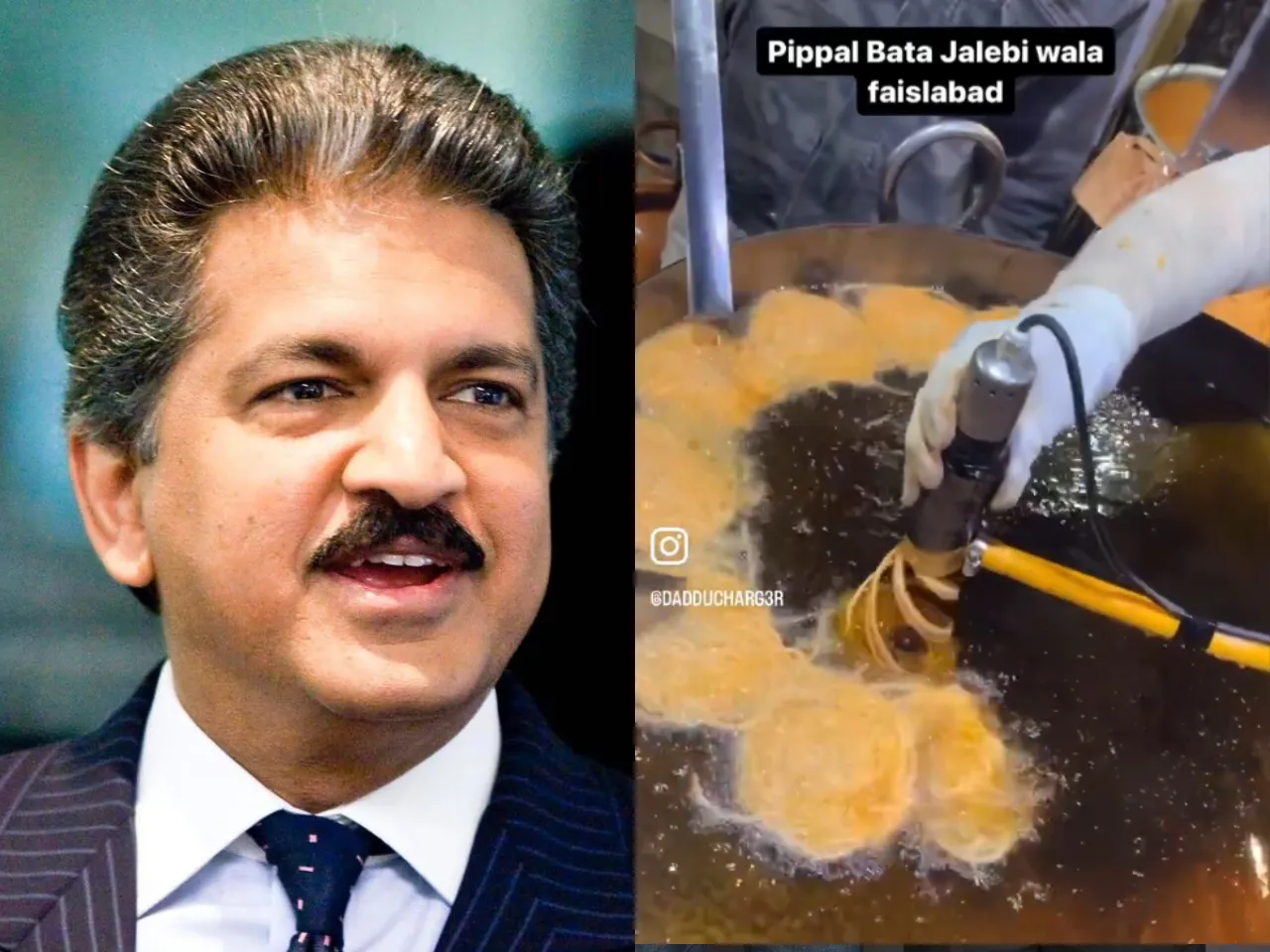 Mahindra on jalebis made using a 3D printer nozzle