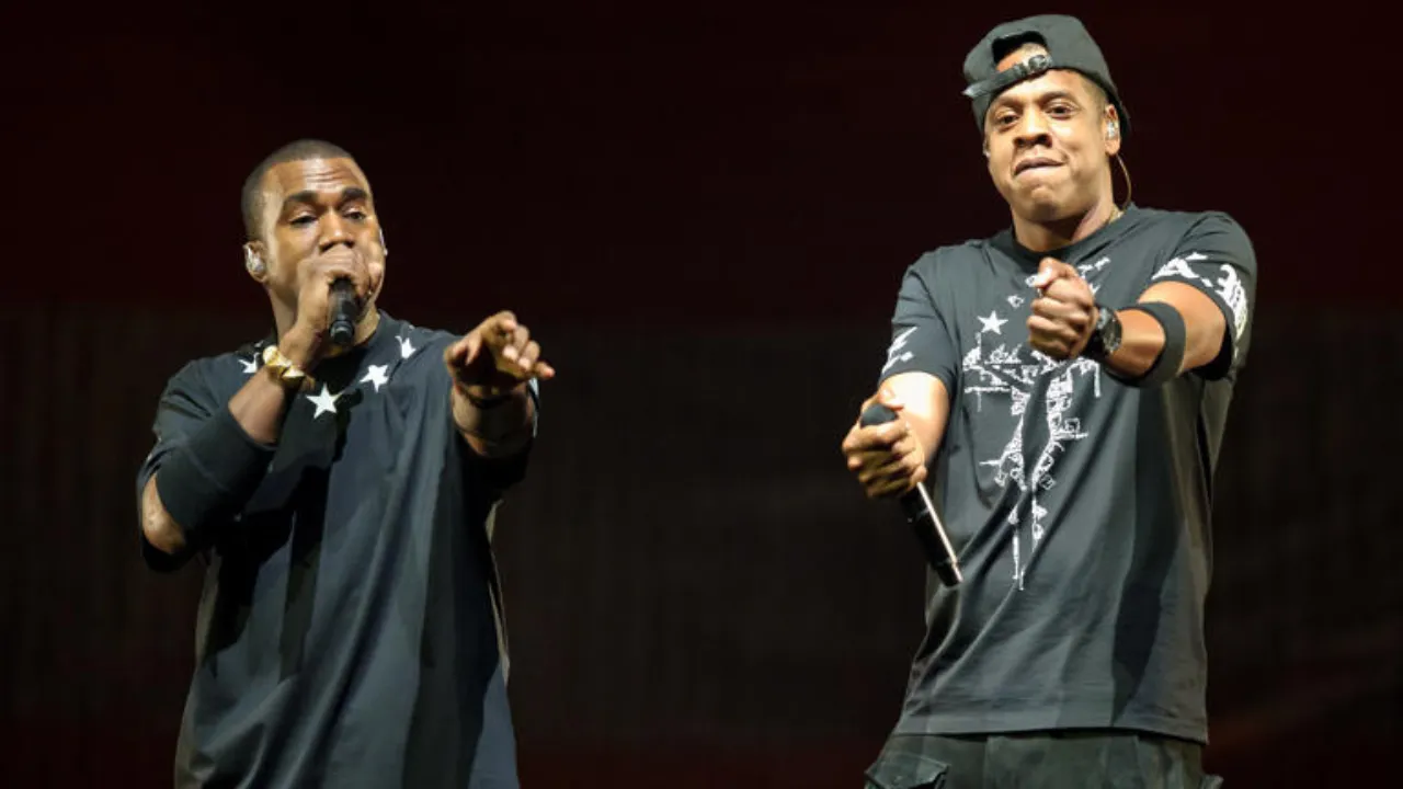 Kanye West and Jay-Z