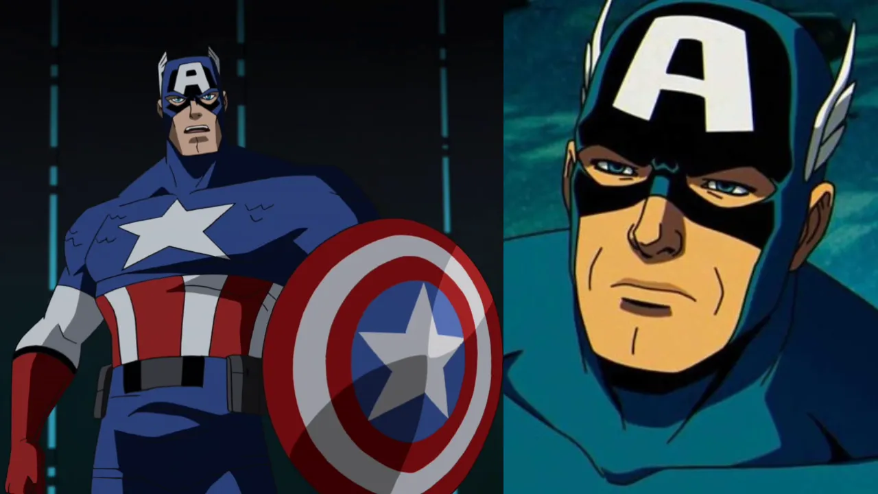 Captian America animated