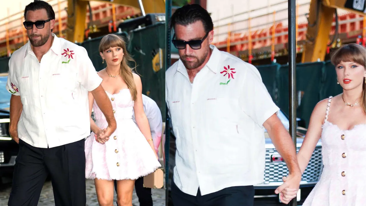 Taylor Swift & Travis Kelce Enjoy Romantic NYC Date Night Ahead of NFL