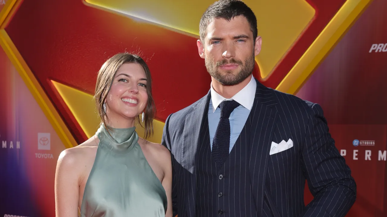 'Superman' Star David Corenswet Makes Red Carpet Debut with Wife Julia Best Warner