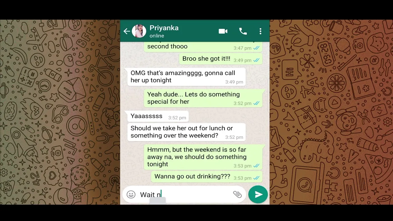 WhatsApp Conversation: Seat