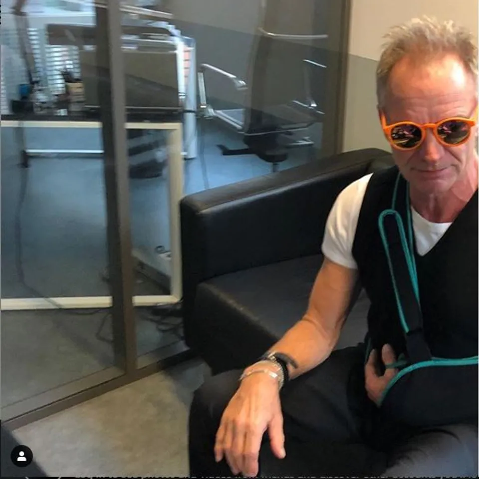 Injury ain't stopping Sting