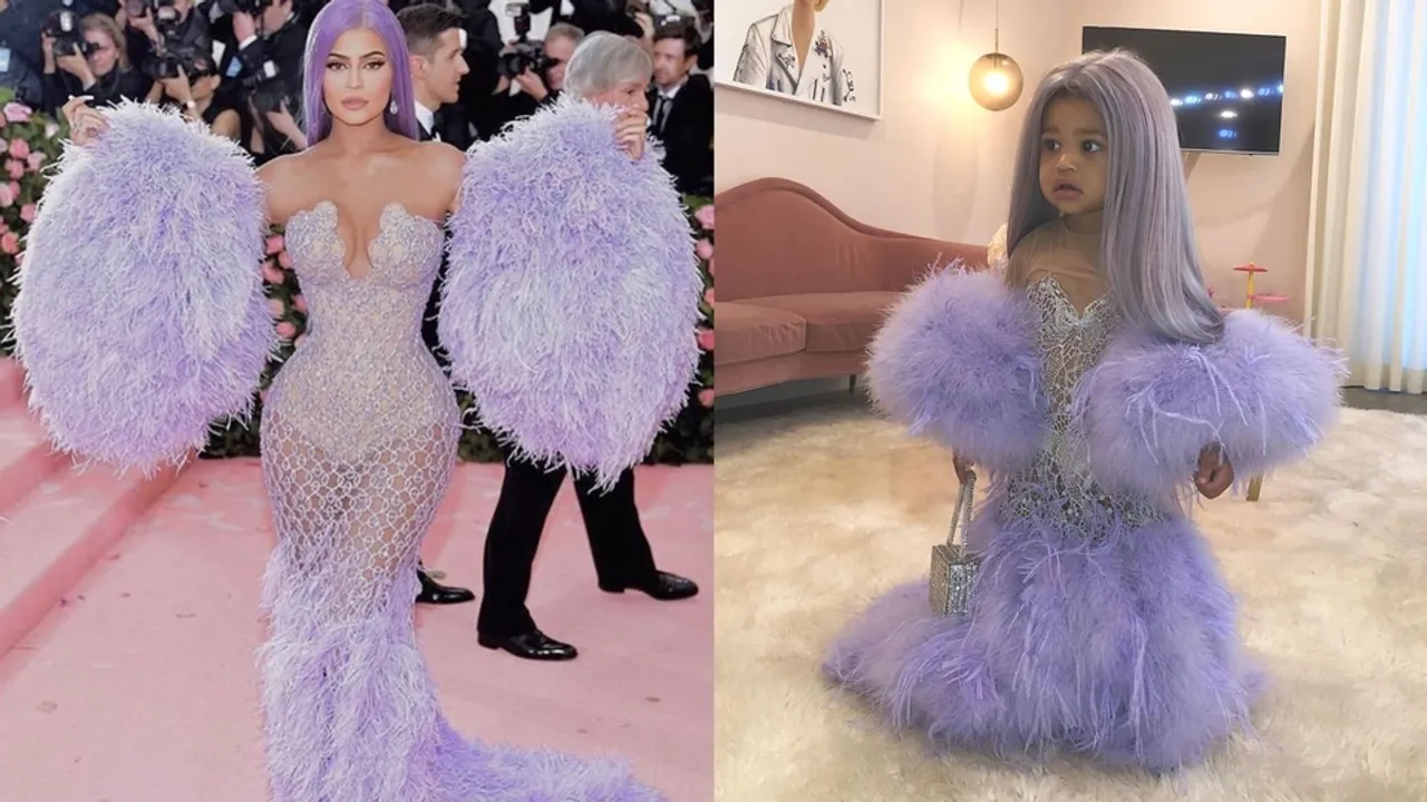 Baby Jenner goes all momma for Halloween