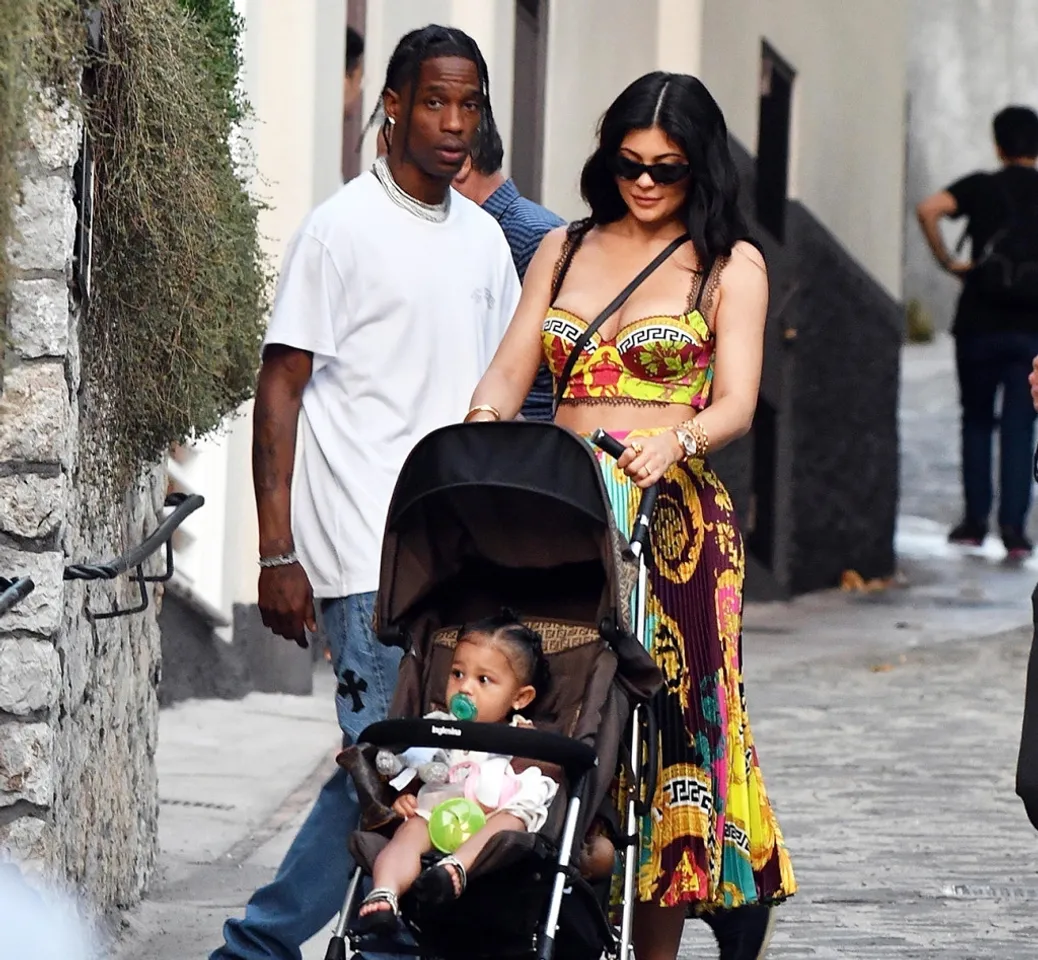 Kylie Jenner and Stormi Support Travis Scott at his Astroworld Music Festival