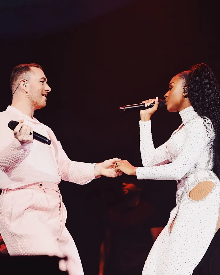 Sam Smith and Normani Share a Dance!