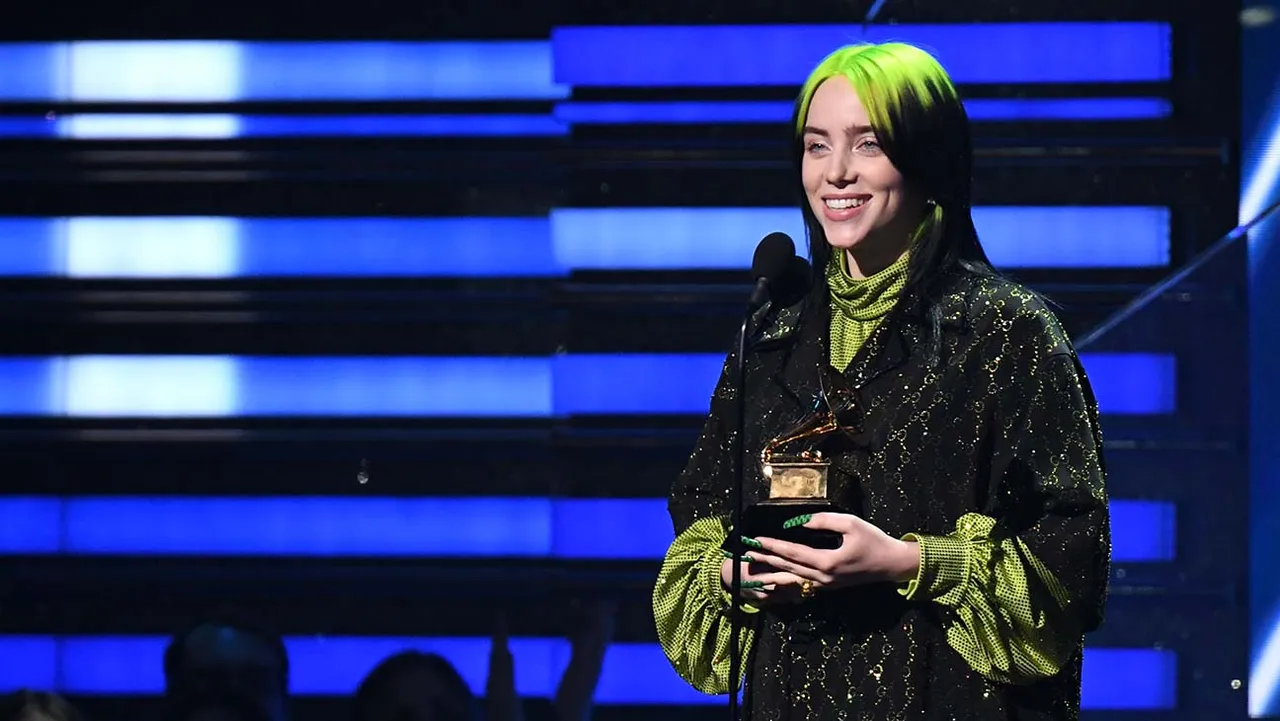 Billie Does a "Beatles" at the Oscars 2020
